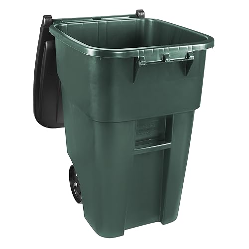 Miniatura 86 de Rubbermaid Commercial Products Brute - Basurero con ruedas, 95 galones, para restaurantes, hospitales, oficinas, parte trasera de casa, almacenes