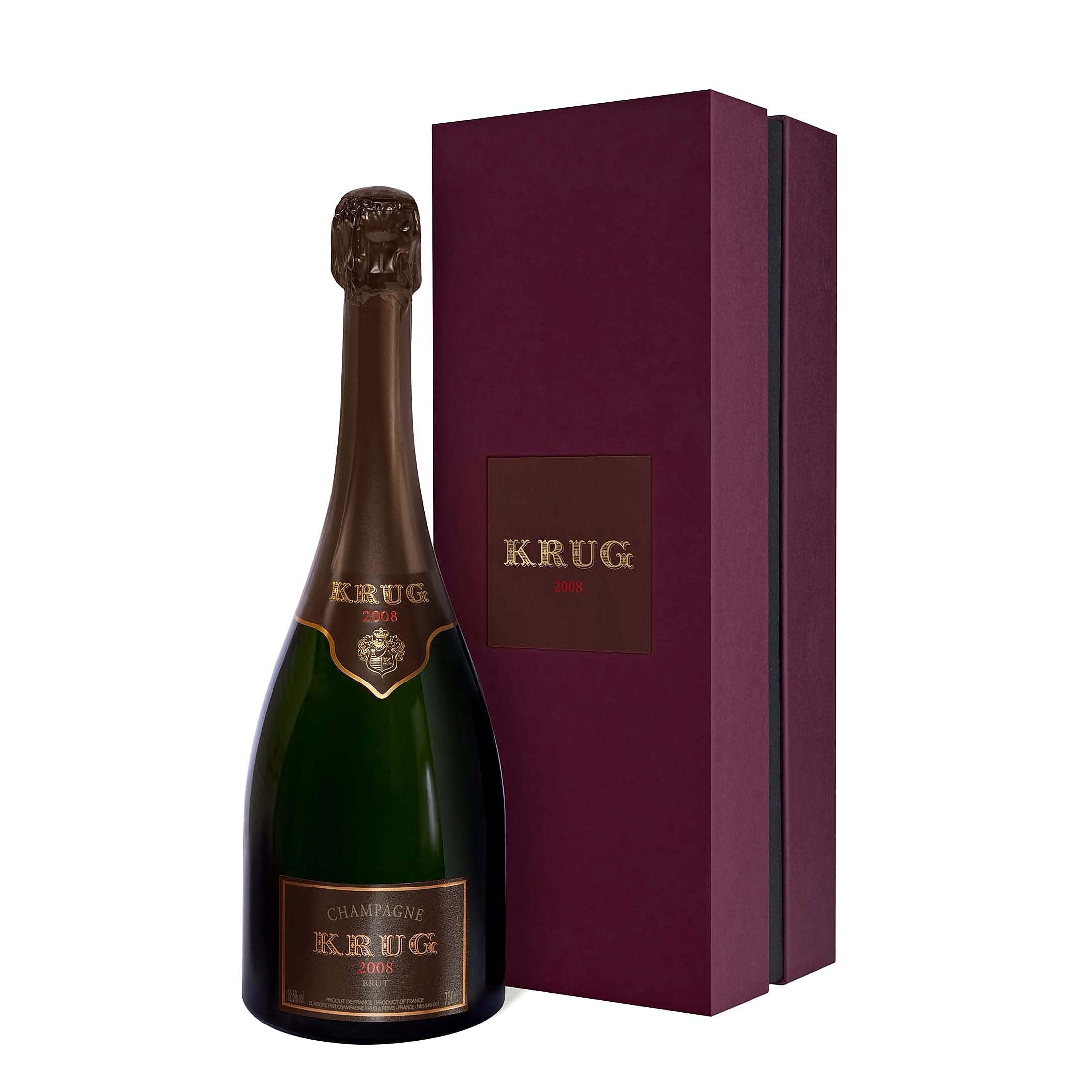 Krug Vintage 2008 Champagner Brut in Geschenkverpackung (0.75 l)