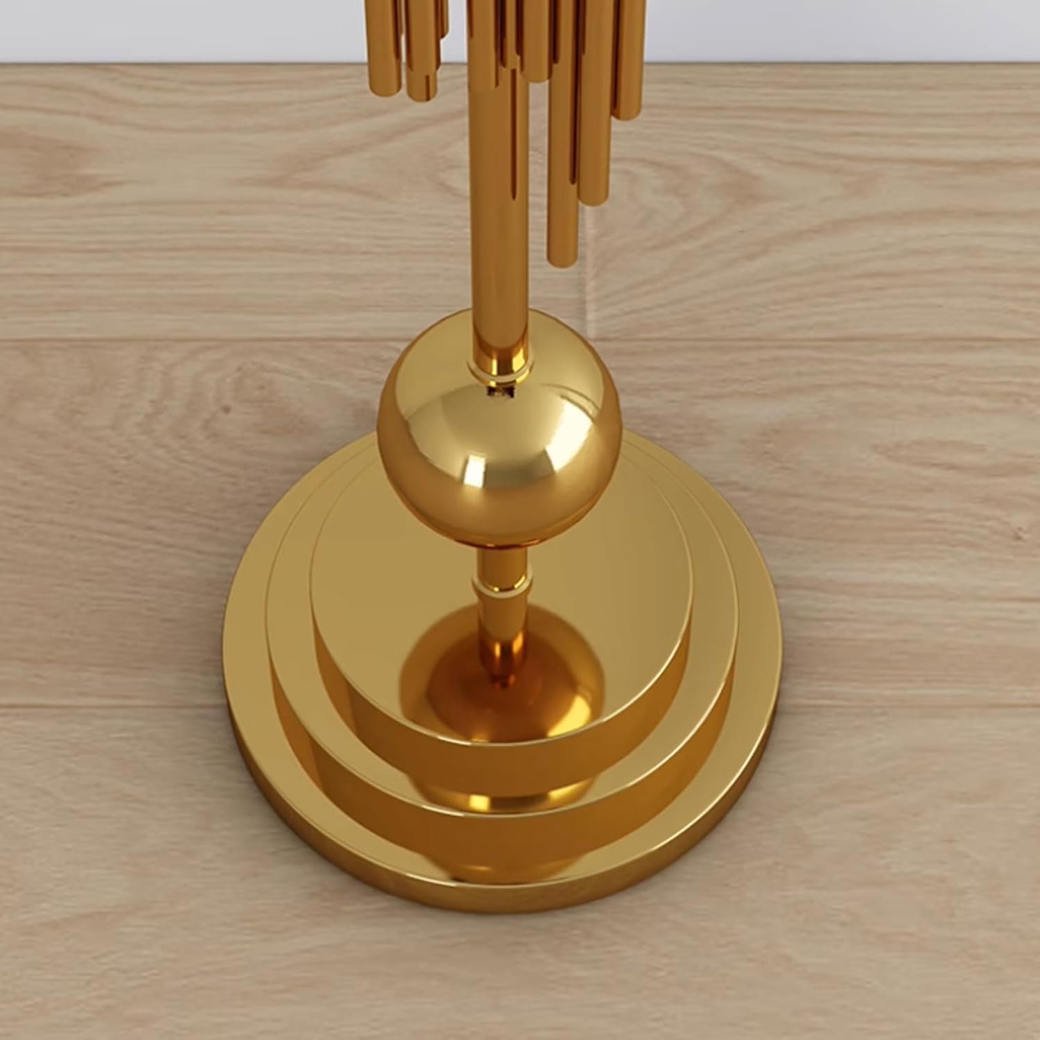 Stylowa lampa stojąca, metalowa lampa stojąca, 3 kolory, ściemniana lampa podłogowa do czytania, pionowe lampy podłogowe, abażur z tkaniny (czerwona)