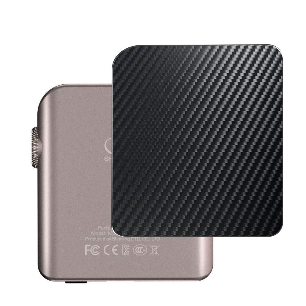 Vaxson 2-Pack Back Protector Film, compatible with SHANLING M0, Black Guard Sticker Skin [Not Front Screen Protectors Case Cover ]