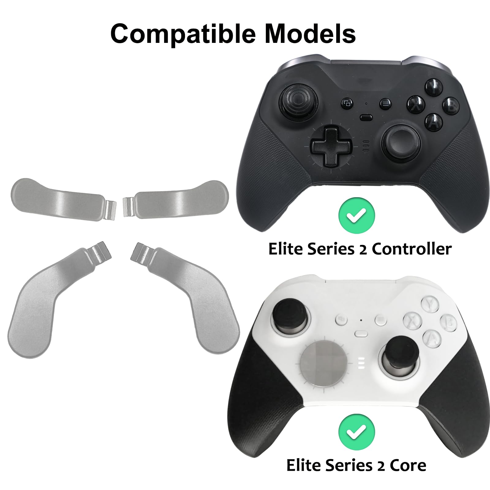 Back Paddles Upgrade Metall pad Kit für Xbox Elite Series 2 Controller Zubehör