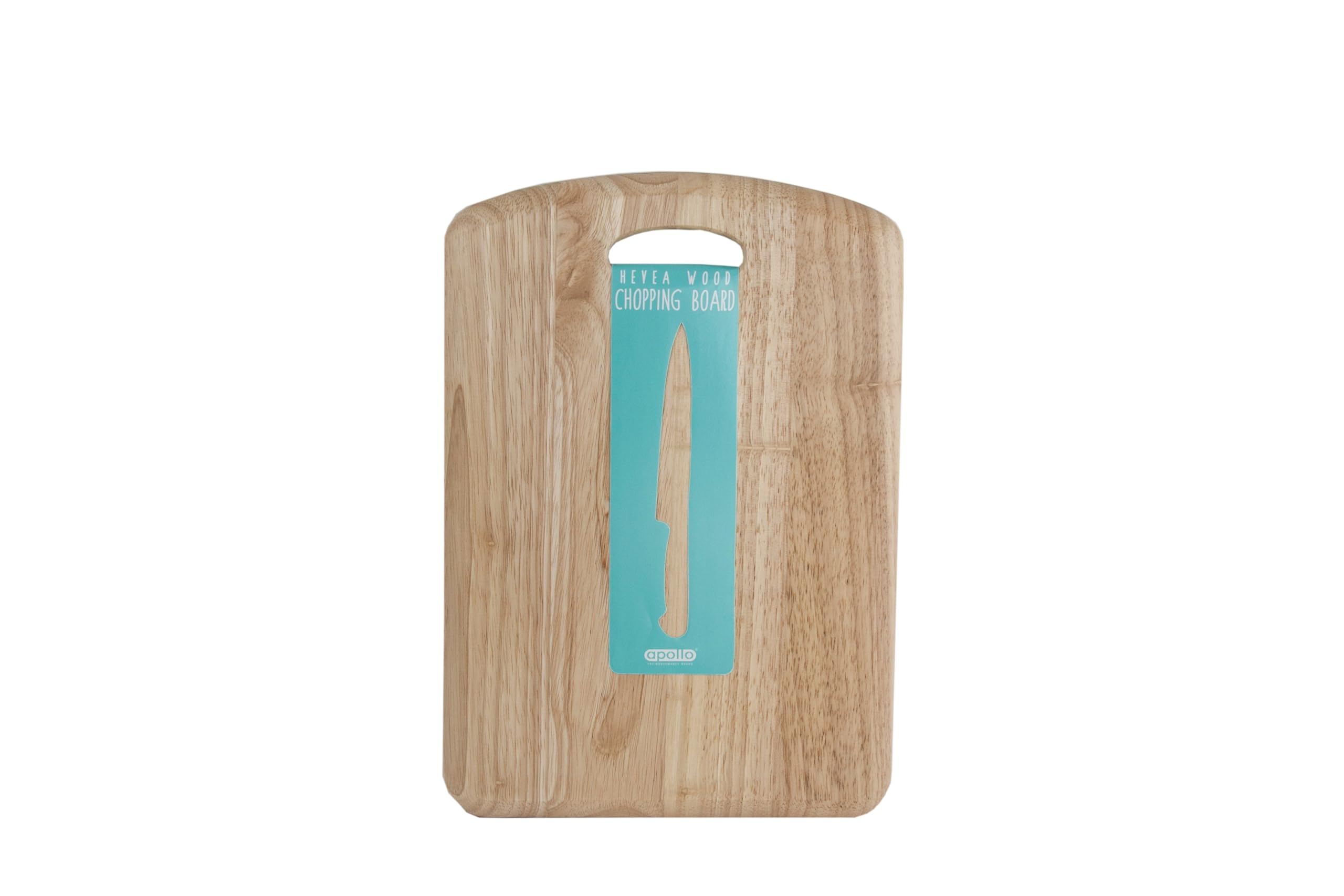 Apollo The Housewares Brand Natural Wood Beechwood Chopping Board, L