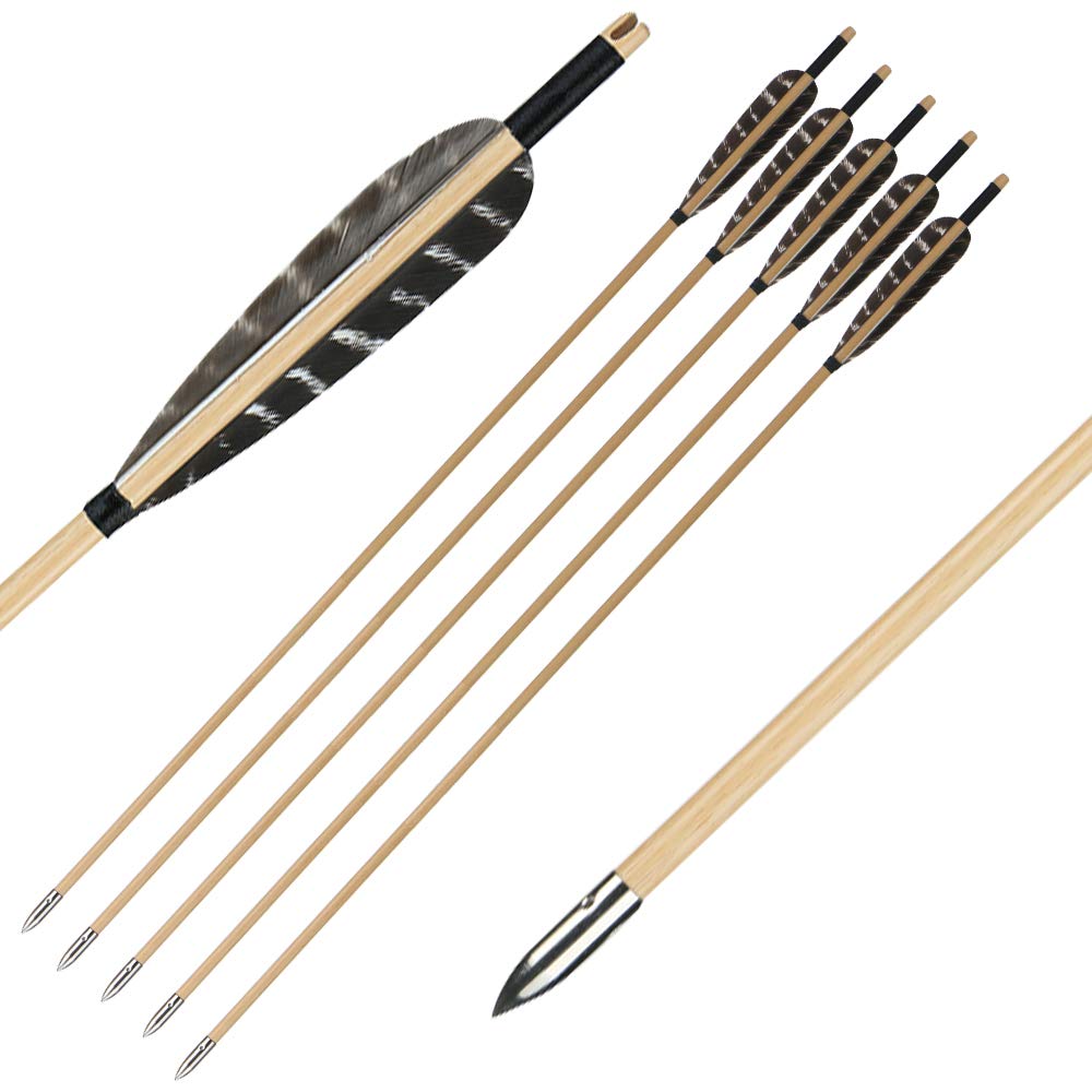 Kit complet pour la chasse à l'arc avec un arc traditionnel. Arc Antelope