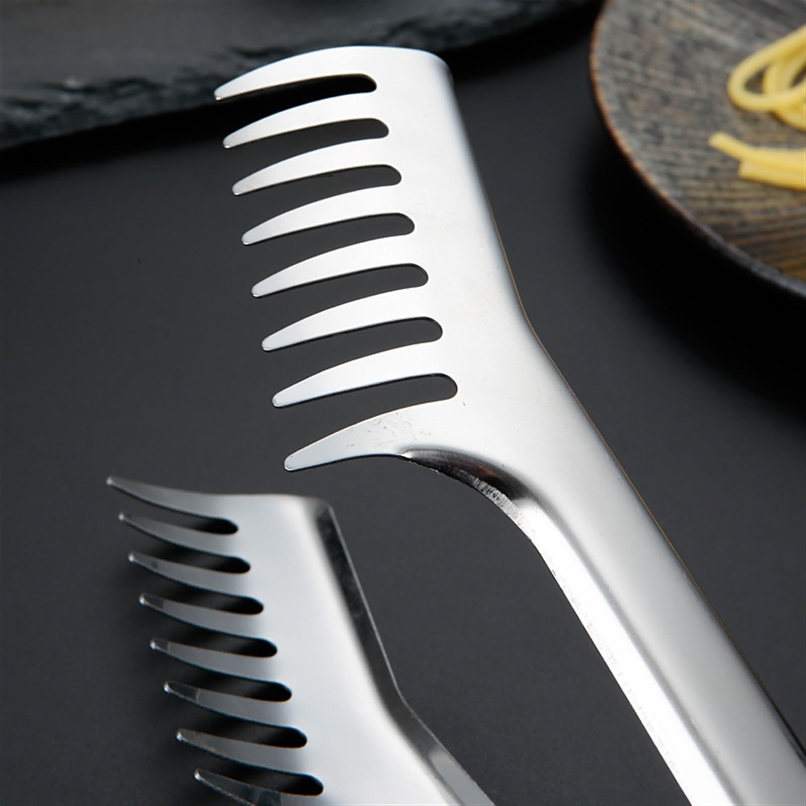 JINGYAN Pince à glaçons Tongs Food Comb Clip Cookware Western Restaurant Kitchen Tools Party