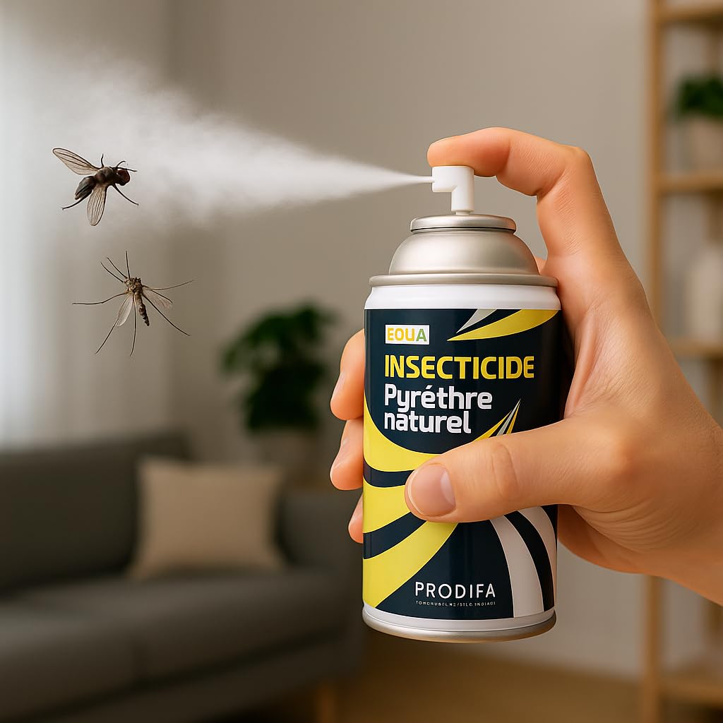 Insecticida en Aerosol con Piretrinas Naturales, 250 ml