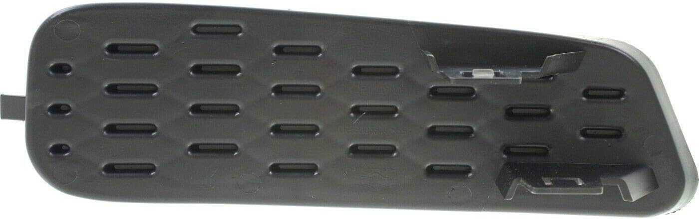 DAT AUTO PARTS Front Left Driver Side Bumper Fog Light Cover Lamp Hole Grille Molding Trim Replacement For 2011-2014 Dodge Avenger Black Textured Plastic CH1038122 68081997AA