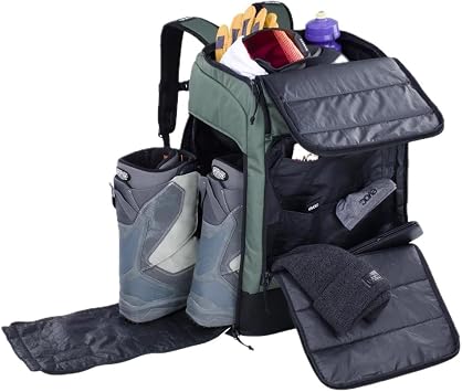 EVOC Gear Backpack 60 Backpack, 60L, Olive | outdoor-backpacks