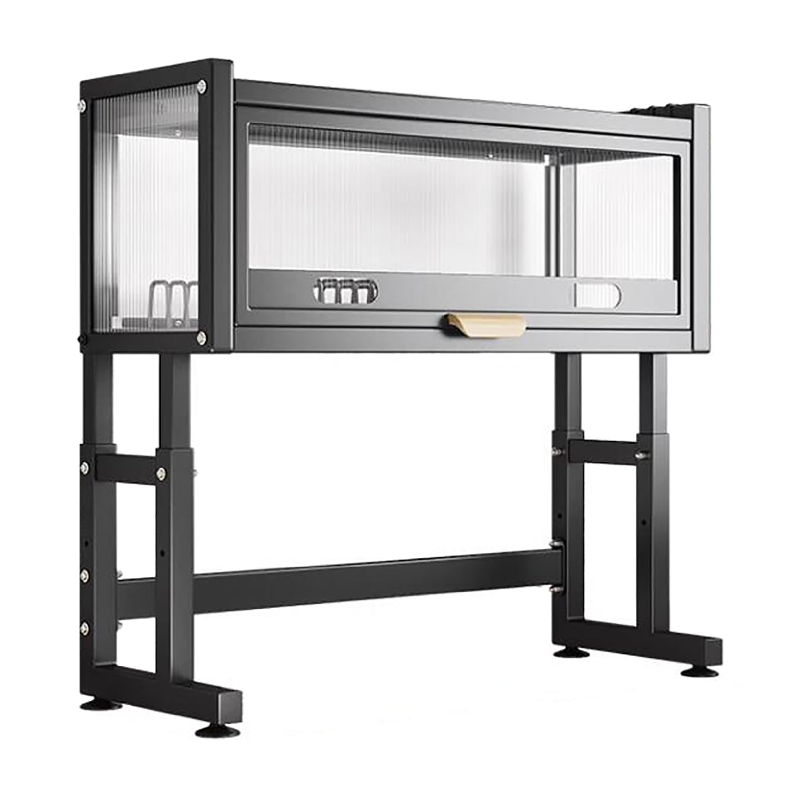 Scolapiatti sopra il lavello con anta dell'armadio organizer da cucina salvaspazio robusta base a ventosa soluzione efficiente per asciugare i piatti per piccoli spazi moderni essenziali da cucina