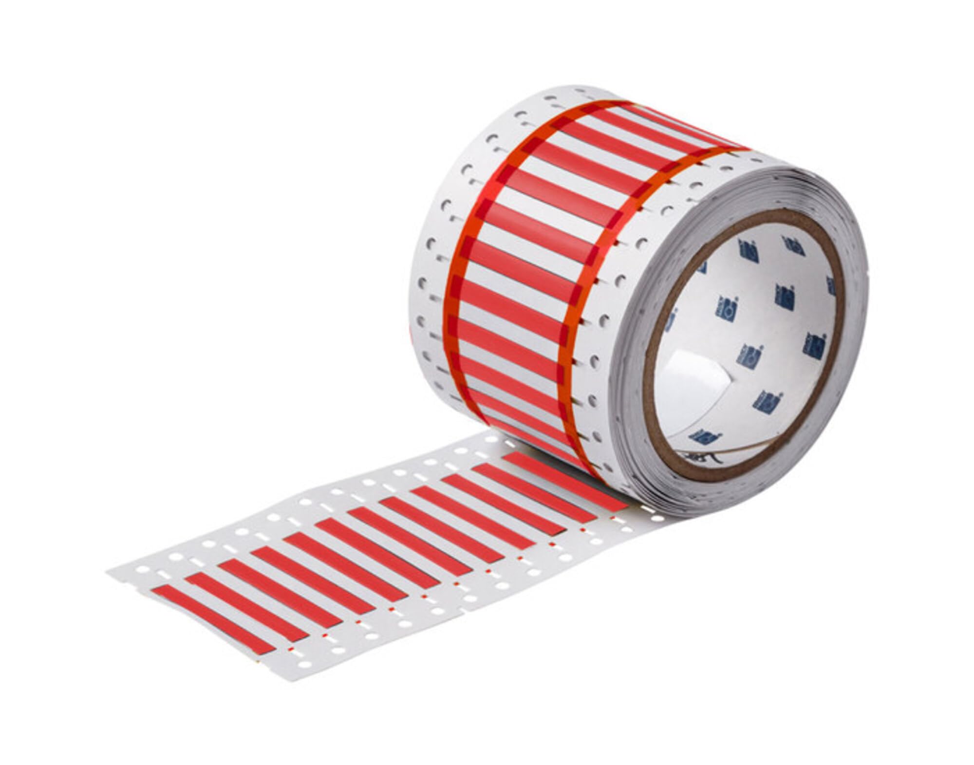 Brady 2HX-125-2-RD-S, 20 to 16 Gauge Wire Marking Sleeve, Red (Roll of 500 pcs)