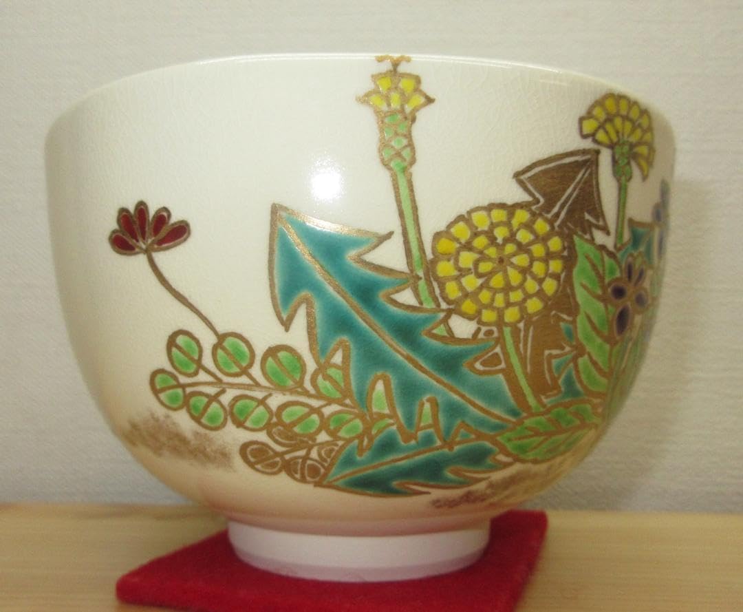 送料込【逢絢亭・新品】茶道具 茶碗 京焼 仁清 露草の図 文月和香 共箱入り Amazon.co.jp: 込逢絢亭茶道具 茶碗 京焼 仁清 春野の図 文月和香 共