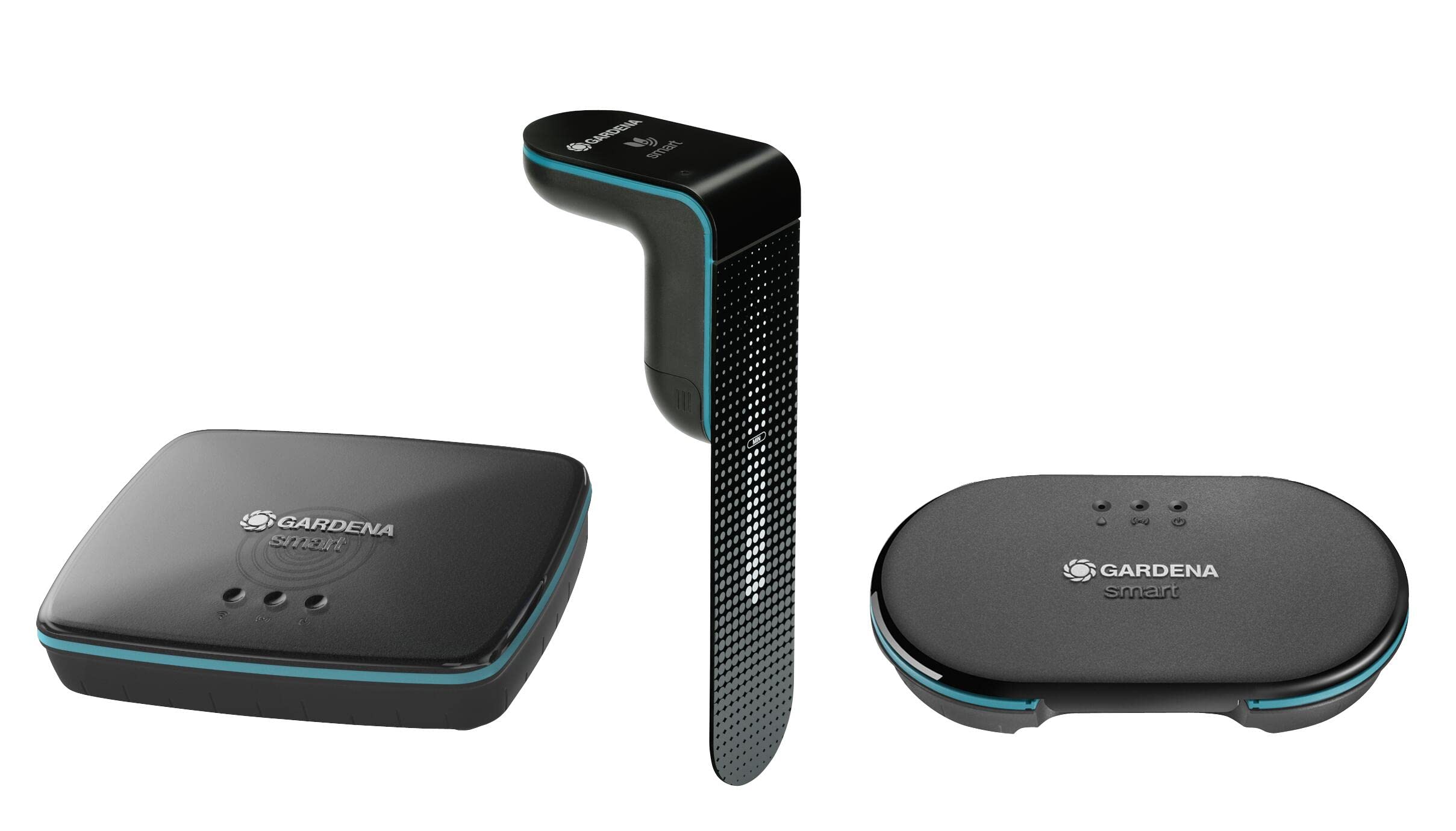Gardena Bewsserungssteuerung smart Irrigation Control Sensor Set (grau/trkis, Modell 2023) (19210-20)