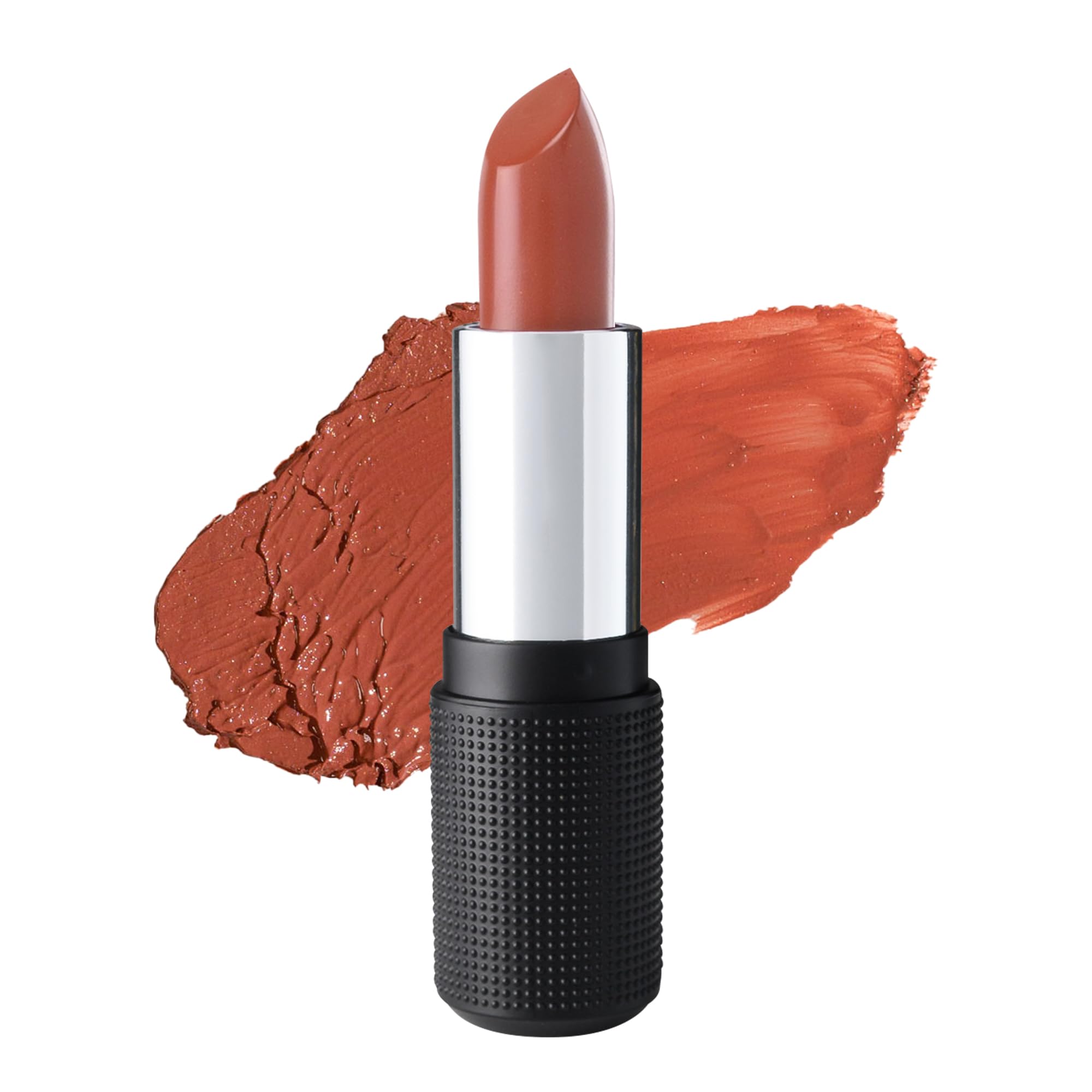 Red Apple LipstickSpice ’N Easy Full Body Lipstick for Women - Vegan Gluten Free Organic Lipstick - Creamy Lip Color, Nourishing Lip Makeup w Vitamin E - WARM ORANGE BROWN LIPSTICK SHADE