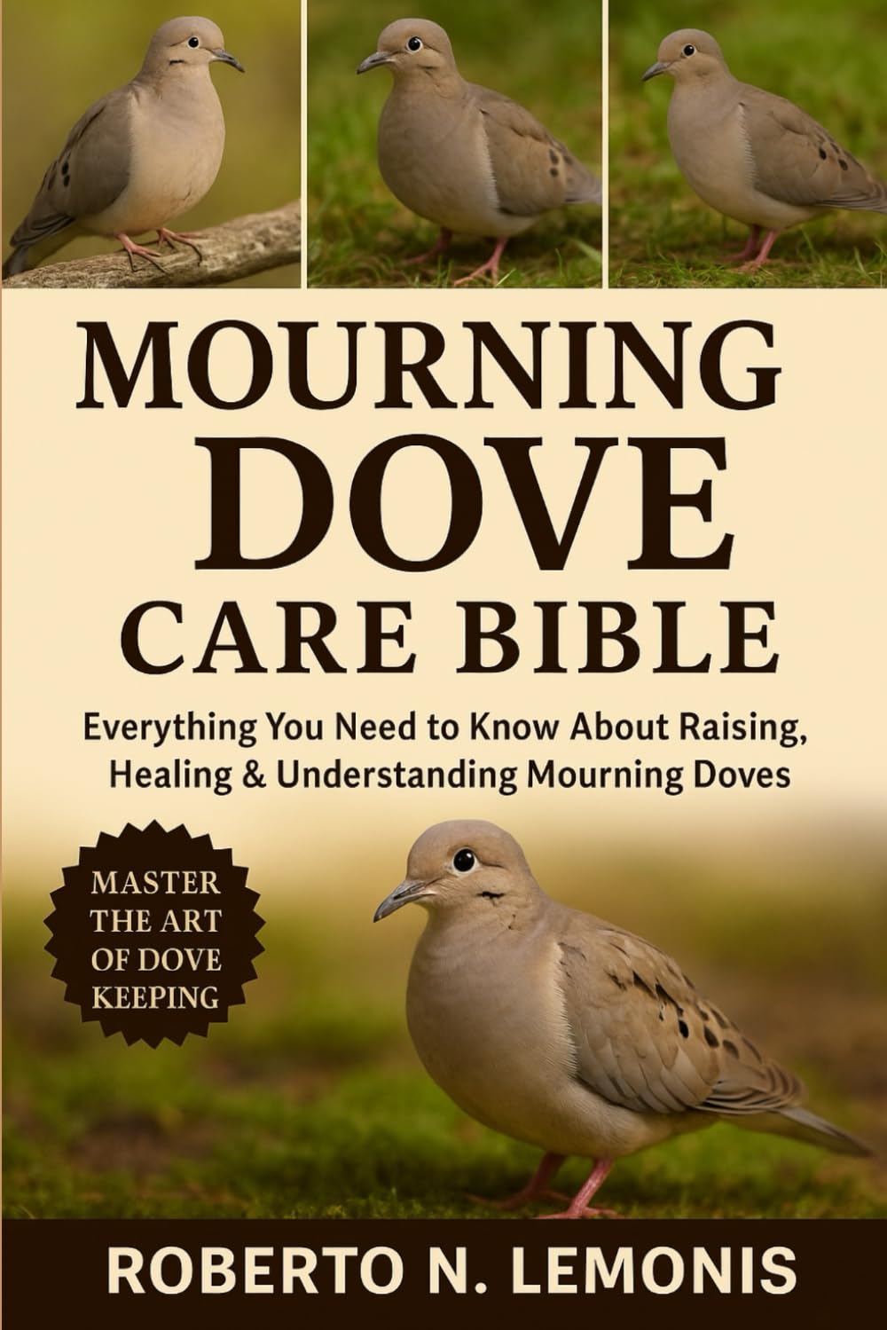 MOURNING DOVE CARE BIBLE: Everything You Need to Know About Raising, Healing & Understanding Mourning Doves