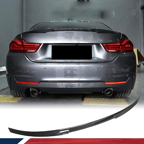 Miniatura 1 de Alerón trasero de fibra de carbono para BMW Serie 4 F32 Coupé 2014-2019 Piezas personalizadas Alerón de labio de maletero Alerón trasero Alerón