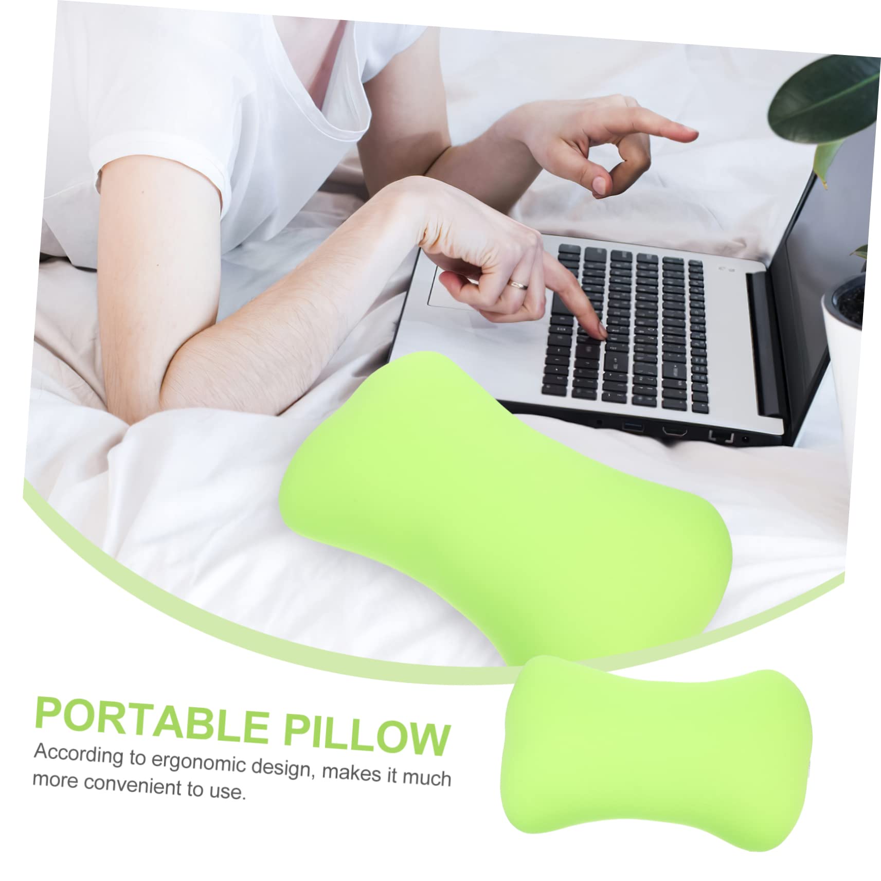 LIFKOME 2piezas Cojín De Camping Portátil y Ligero Almohada Ergonómica para Dormir Oficina y Viajes para Acampar y Actividades Al Aire