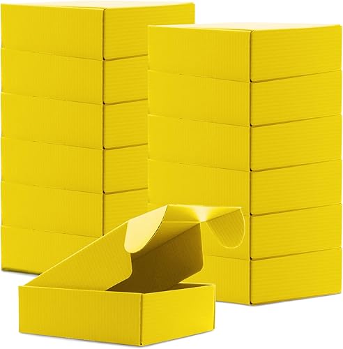 Cajas de cartón, cajas de envío, paquete de 15 cajas de cartón corrugado reciclables, cajas de regalo pequeñas para envío, correo, embalaje de