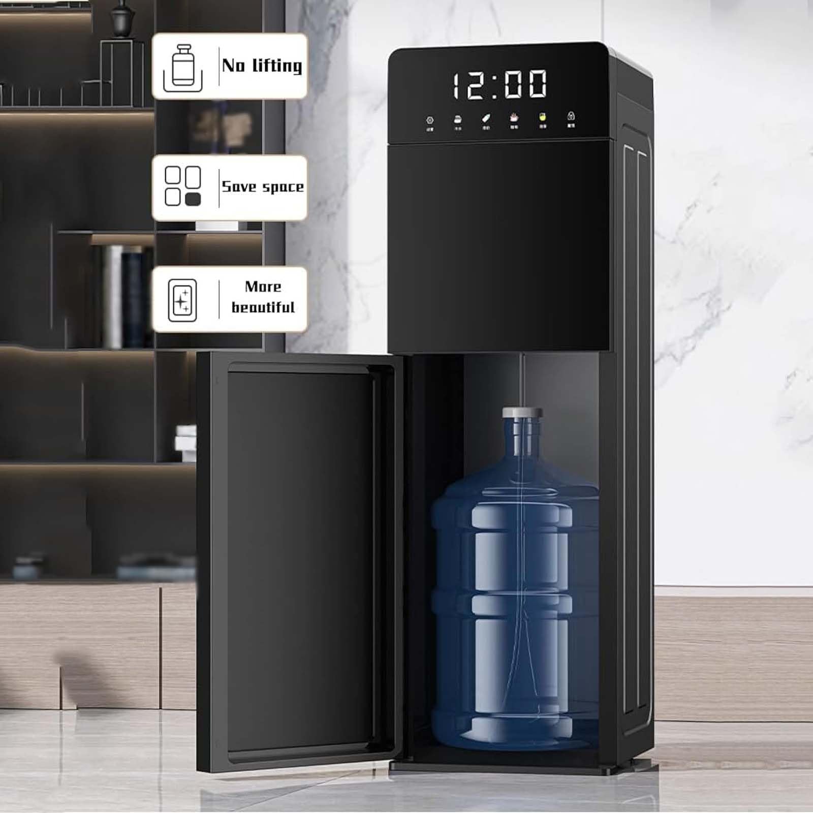 Vertikaler Wasserspender Mit 3 Sekunden Heißwasser - Bodenstehender Wasserspender Für Büro & Zuhause