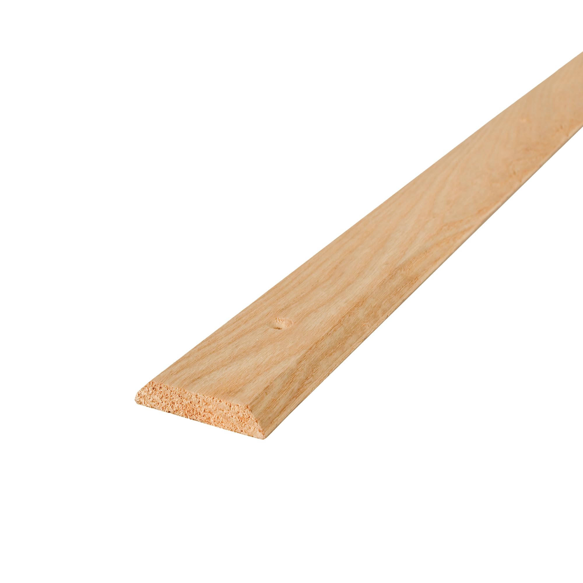 11882 1-3/4 in. x 5/16 in. x 36 in. Natural Hardwood Flat-Profile Threshold for Doorways