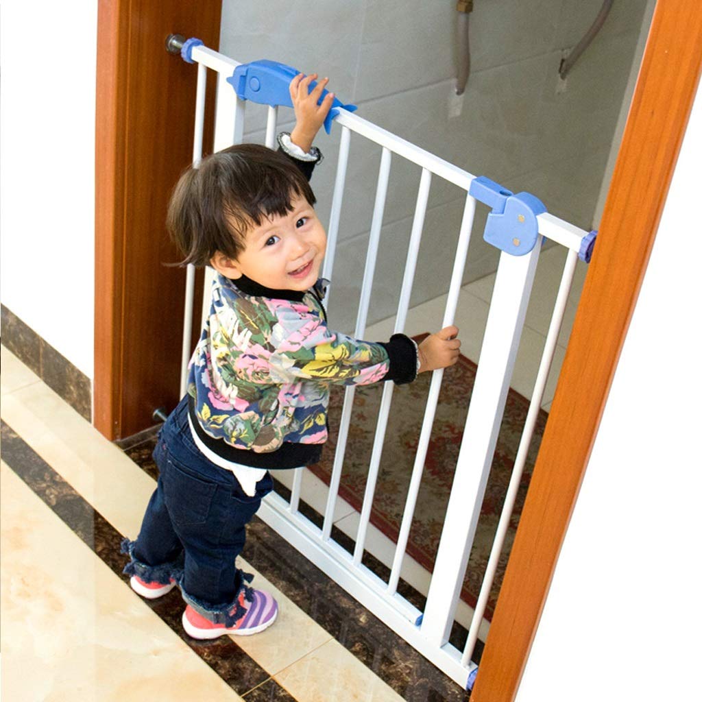 Barrière de sécurité pour animaux de compagnie blanche réglable 225-234cm