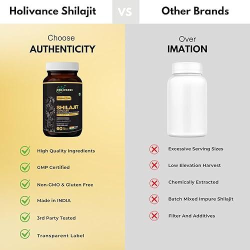Miniatura 5 de Shilajit Cápsulas  Extracto 101 con ácido fúlvico  Máxima fuerza  60 cápsulas veganas  Sin gluten  Vegano y sin OMG  Suplemento dietético de hierbas