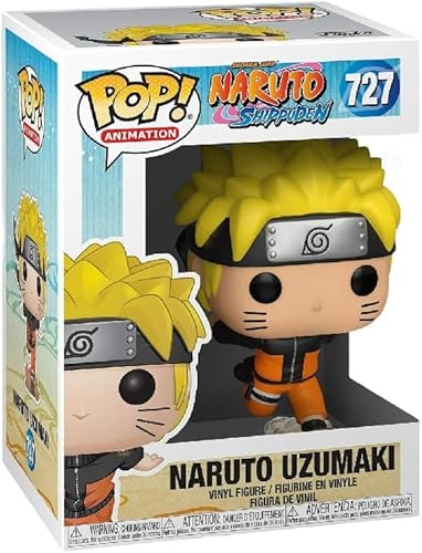 Miniatura 3 de POP Naruto Shippuden - Figura de vinilo de Funko de Naruto Uzumaki (Running) (incluye funda protectora de caja compatible), multicolor, 3.75 pulgadas