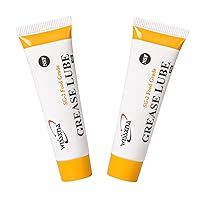 Vista 1 de Grasa de silicona, lubricante sanitario de grado alimenticio, lubricante para máquinas, previene que las válvulas y juntas tóricas se peguen, tubo