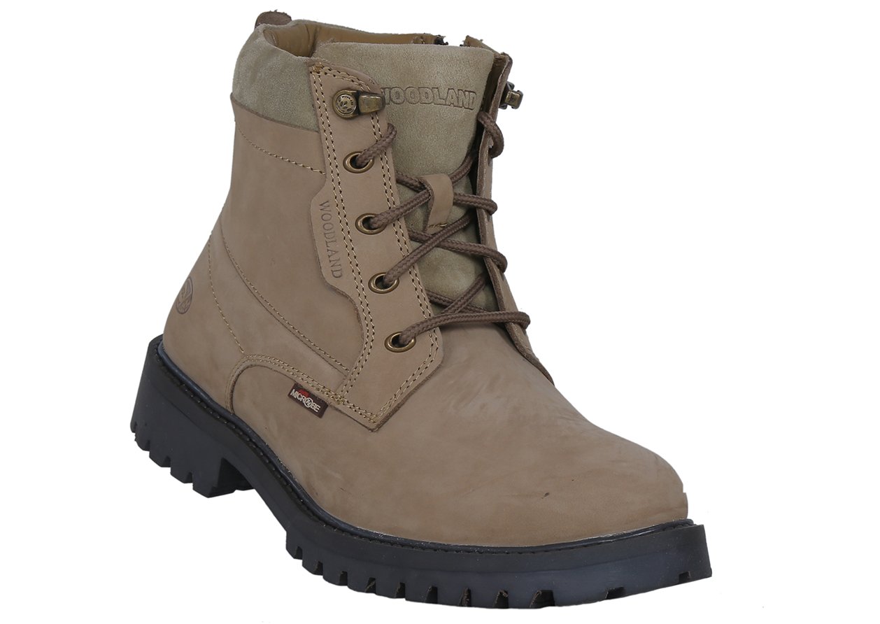 Woodland Mens Olive Green Leather Trekking Boots - (7 UK) (B07CWP3MFK) Amazon Price History, Amazon Price Tracker
