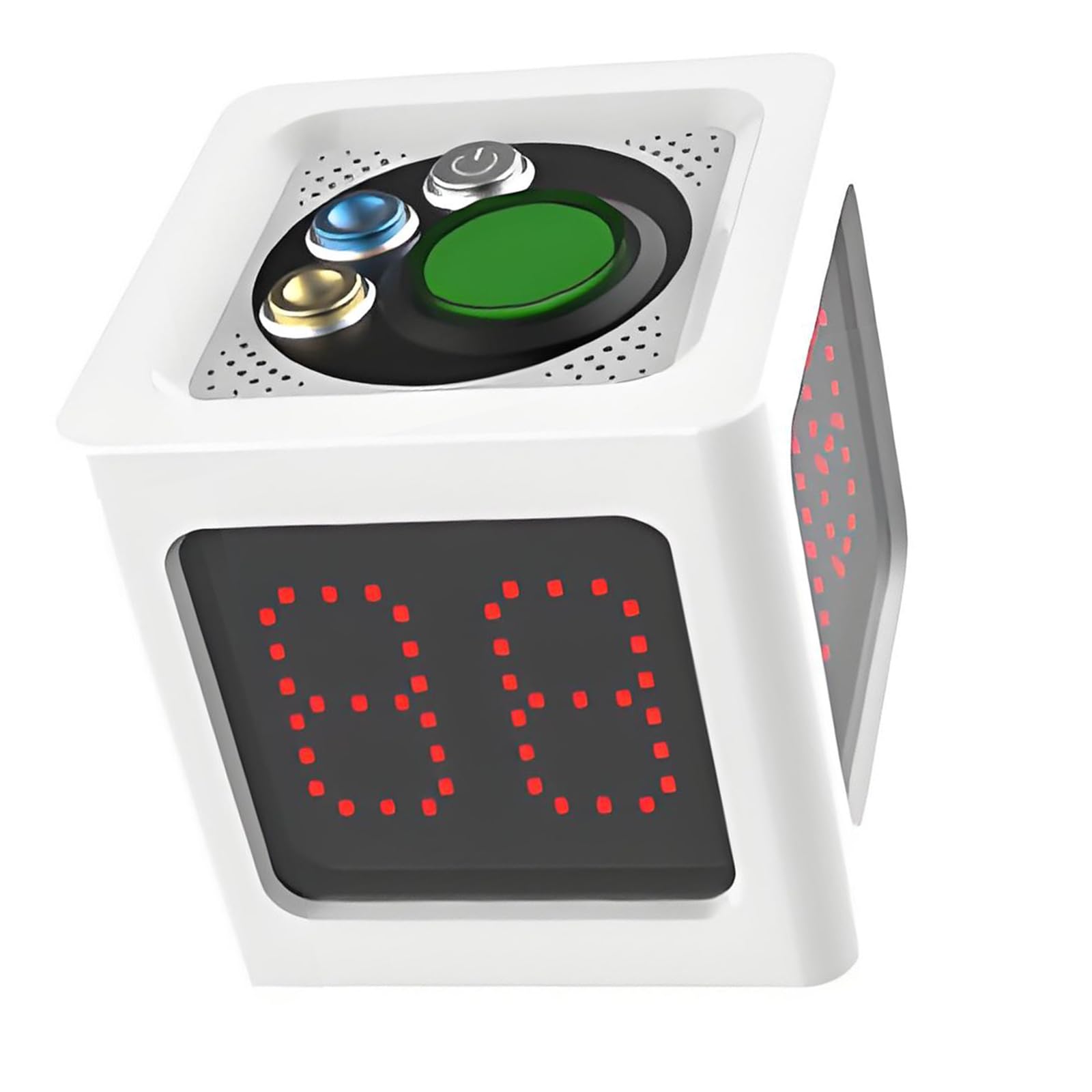 Advanced 4 Side Countdowns Timer Simple Operate Metal Frame Construction Upgrades for Competitive Gaming & Casual Clock