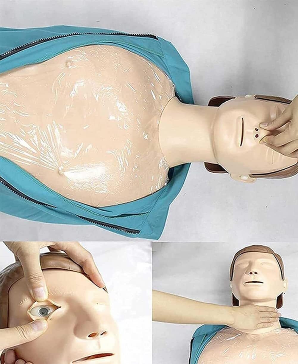Ganzkörper-CPR-Trainingspuppe, CPR-Trainingspuppe für Erwachsene, für medizinisches Trainingsmaterial