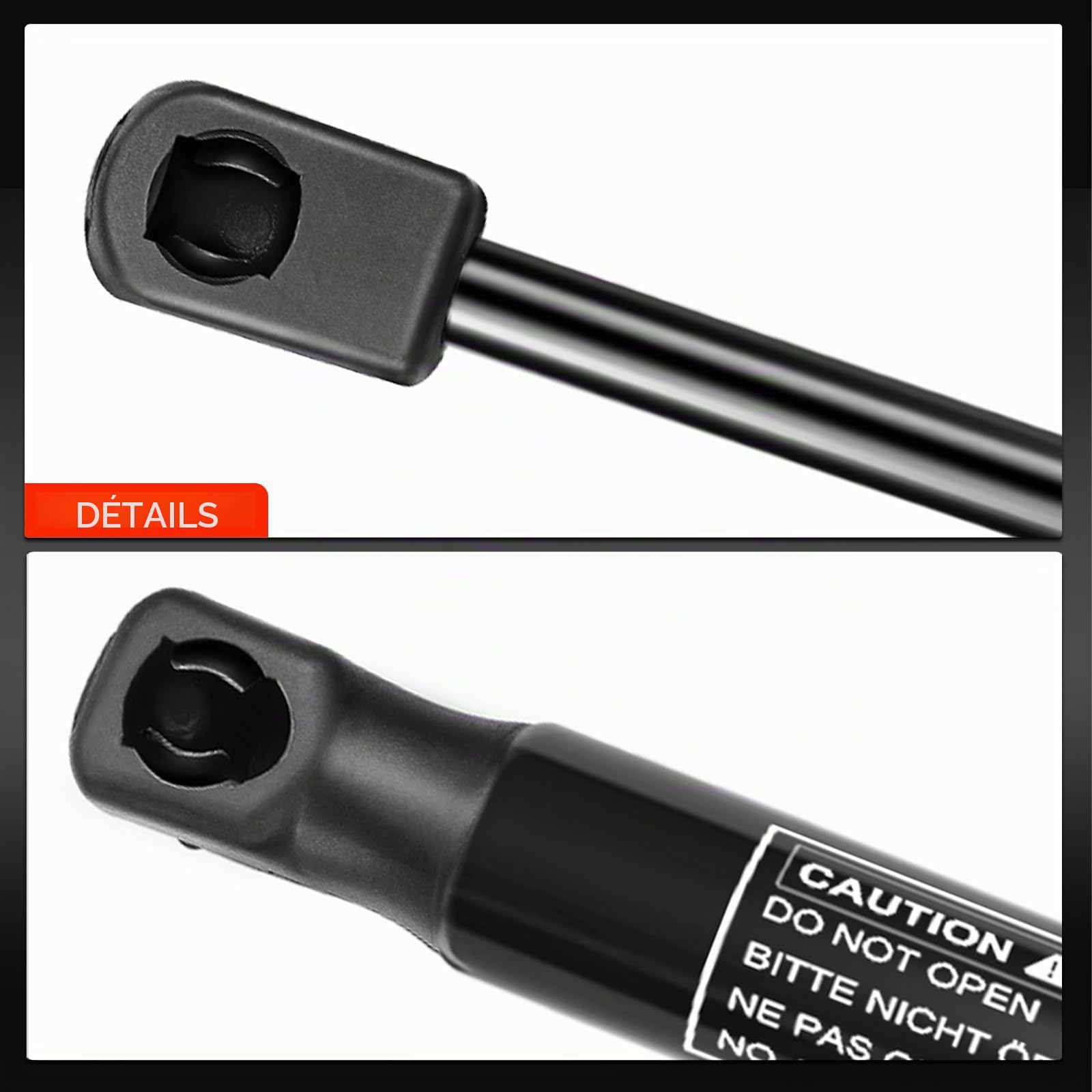 Frankberg 2x Amortisseurs à ressort à gaz pour capot 51327064485 | Compatible avec: M.i.n.i R50 R53, M.i.n.i cabriolet R52