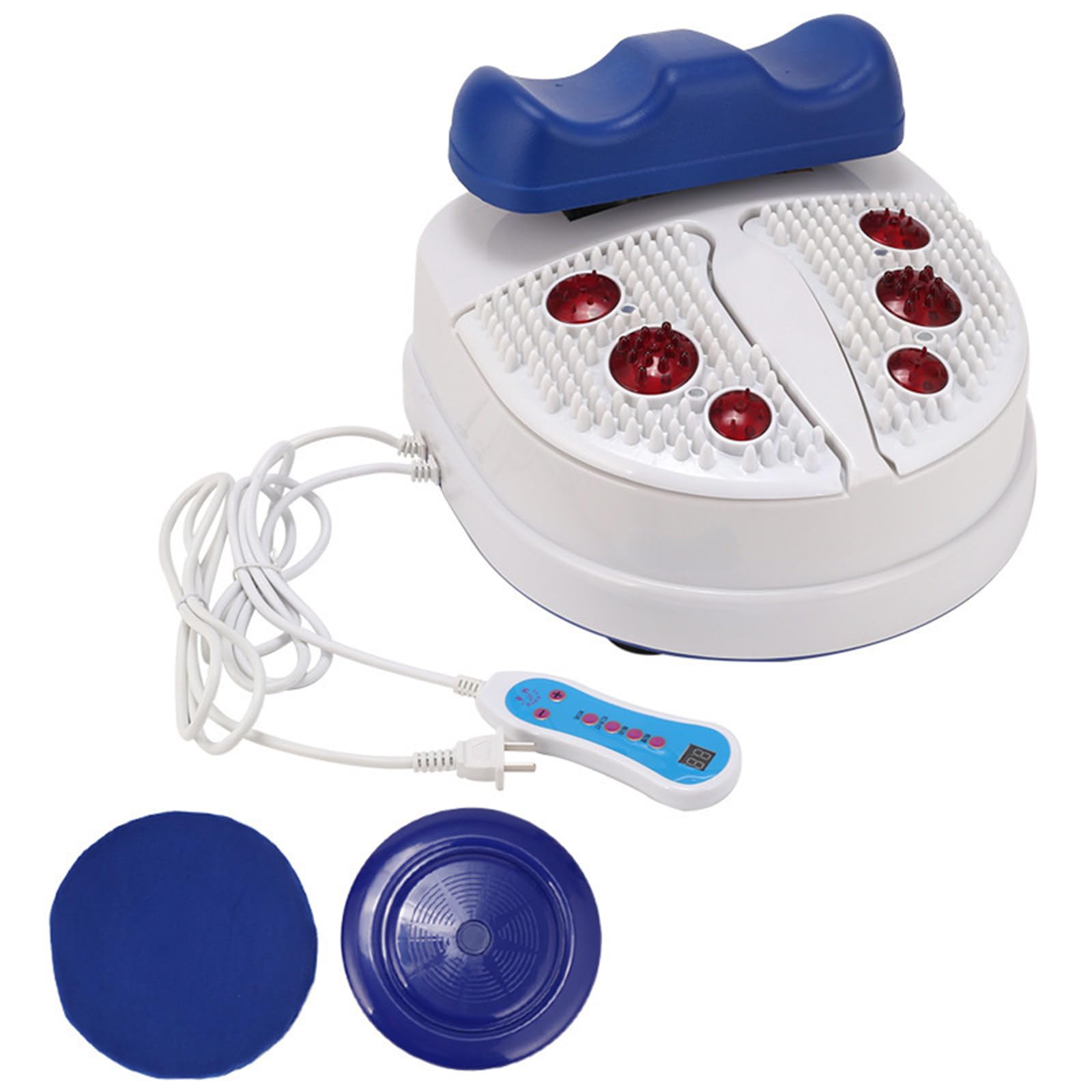LYDZUSDP Foot Massager Machine,Fitness Blood Chi Machine,Swing Foot Massager with Wire Control,Massage for Vitality Aerobic Exercise Leg Shake Master