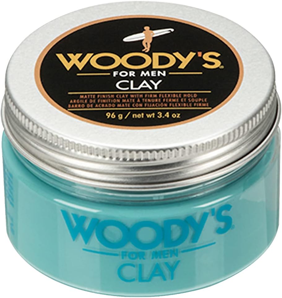 Premium Hair Clay for Men – Matte Finish, Pomade for Men Stronghold, Texturizing & Sculpting Hair Styling Clay, Flexible Control, 3.4 oz