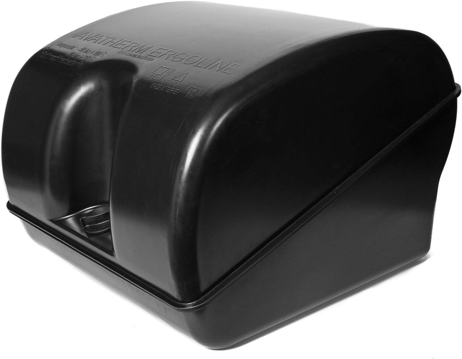 Ergoline Termobox Insulated Food Carrier, Delivery Box for Pizza Delivery Bags, Carriers, Transporters and Catering Professionals (Black)