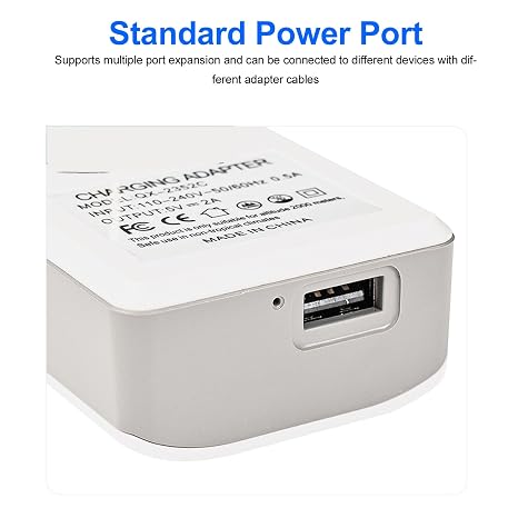 ciciglow Mini UPS Battery Backup, 1200mAh Output USB 5V 2A Uninterruptible Small UPS Power Supply for WiFi Router Phone Camera (US Plug)