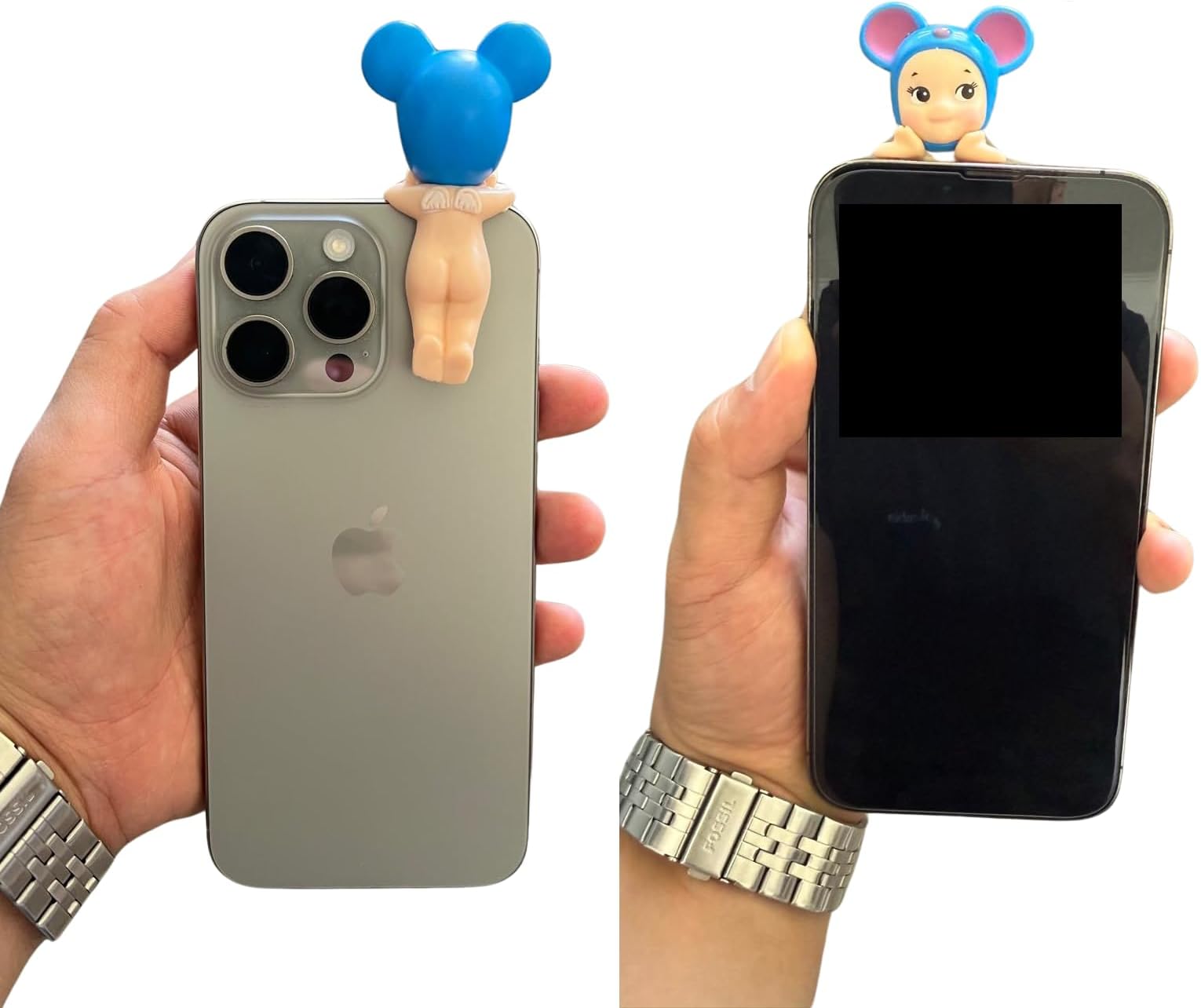 Surprise Mini Figure Gifts for Girlfriend Secret Packaging Mini Action Figures Attacht to Phone, Monitor, Laptop and All Devices Secret Packaging Gift