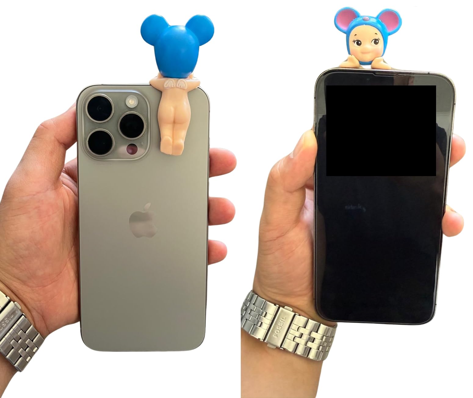 Surprise Mini Figure Gifts for Girlfriend Secret Packaging Mini Action Figures Attacht to Phone, Monitor, Laptop and All Devices Secret Packaging Gift