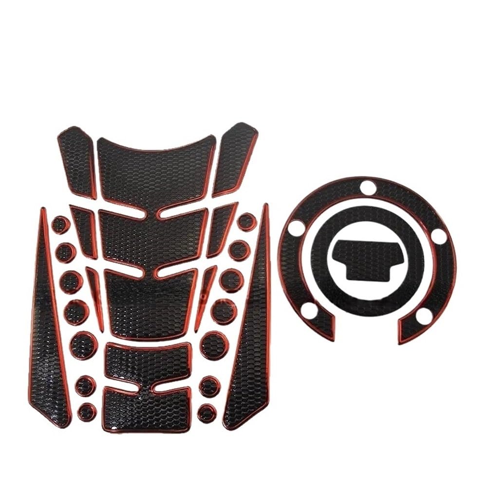 Motorcycle Fuel Gas Tank Pad Protector Stickers Decals for YZF-R1 YZF-R6 YZF1000 YZF600 FZ1N FZ6N FZ8 TDM900 XJ6 FZ1S Traction Fuel Decal Tank