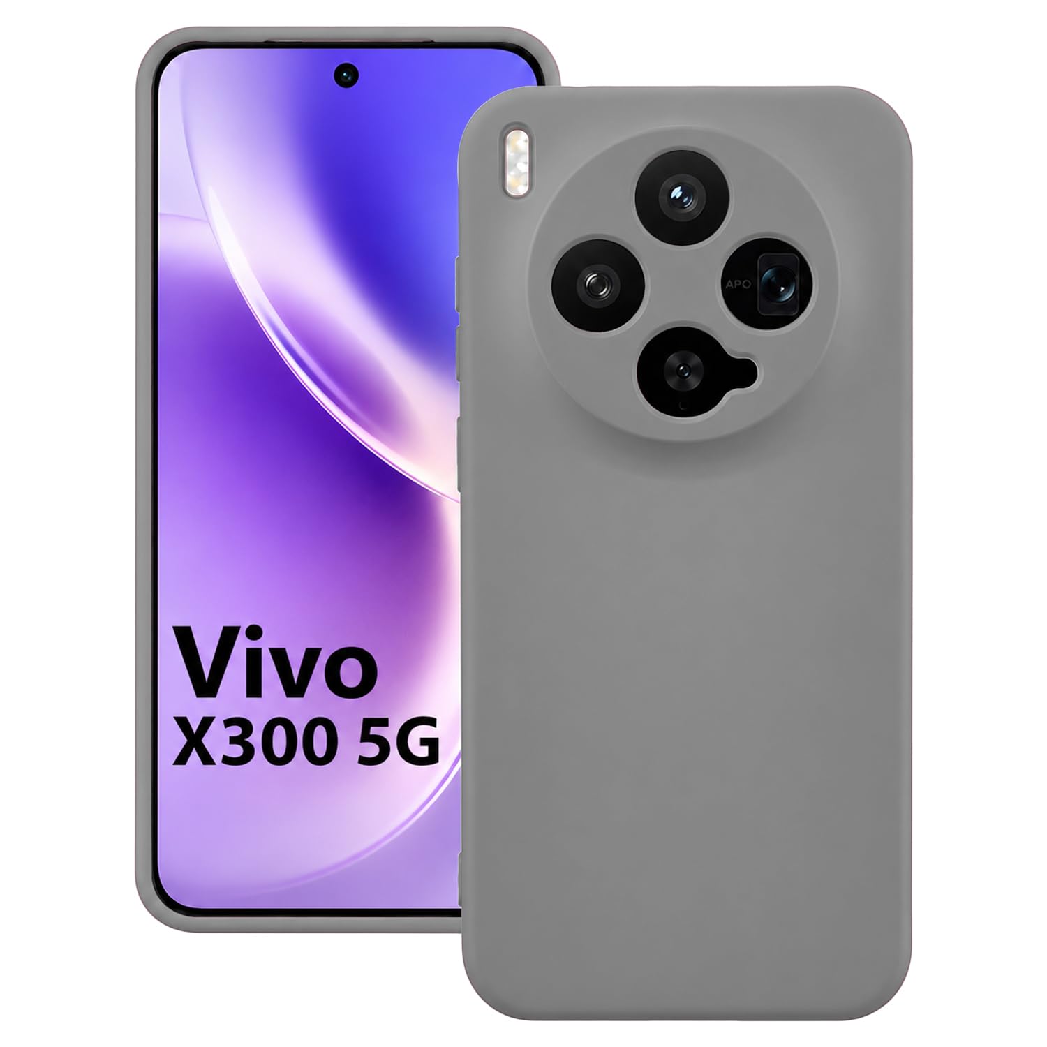 Vivo X300 5G Case - Silicone Back Cover -1