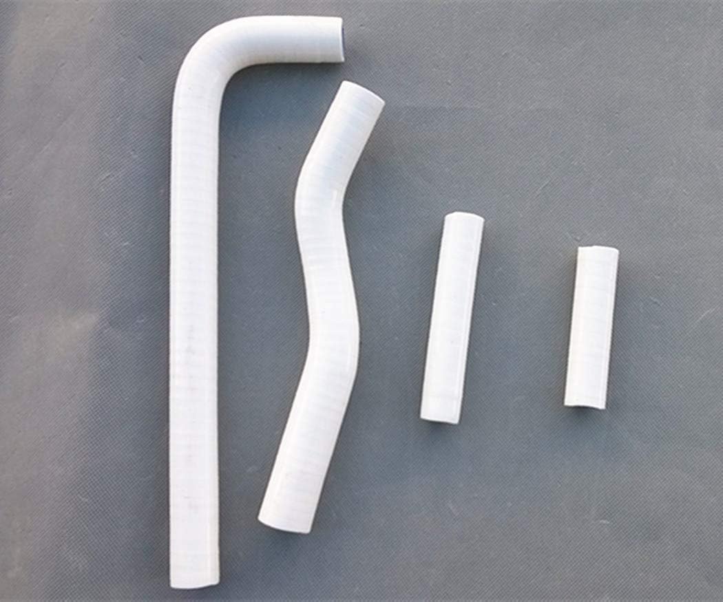Silicone Radiator Hose for 2001-2005 Yamaha YZ250F YZF250 / 2001-2006 WR250F WRF250 (White)