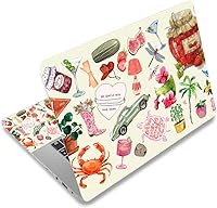 Vista 112 de Adhesivo para laptop de 12.1-15.6 pulgadas, calcomanía reutilizable universal de vinilo para laptop, protector de arte impermeable en color panal