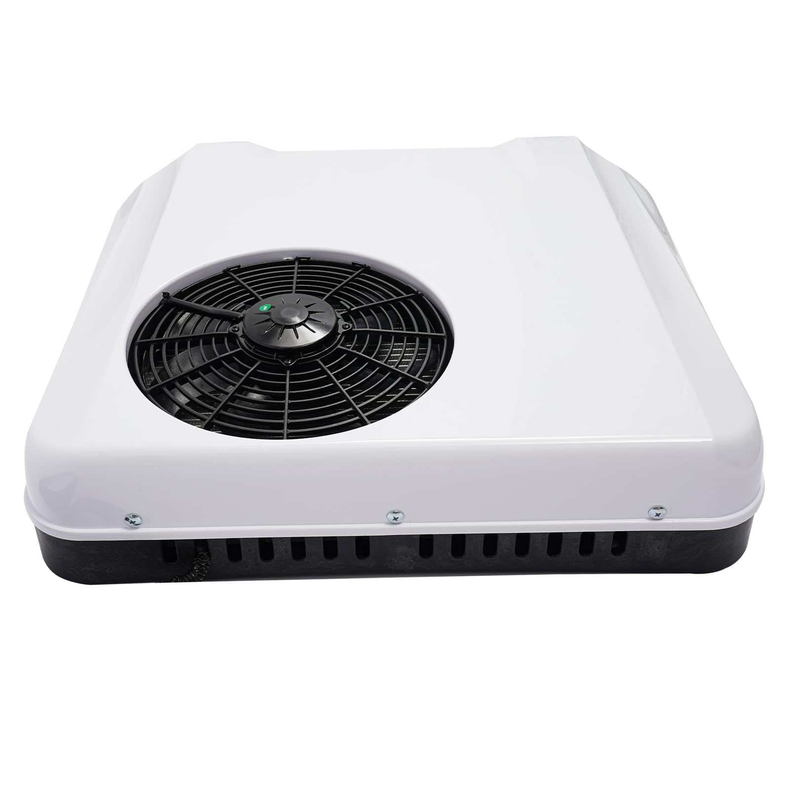 12/24V RV Rooftop Air Conditioner, Air Conditioner Universal Air Conditioners System with Remote Control Portable Mini Split AC Unit for Truck Semi Trucks RV Caravan (24V2600WNon-Ducted)