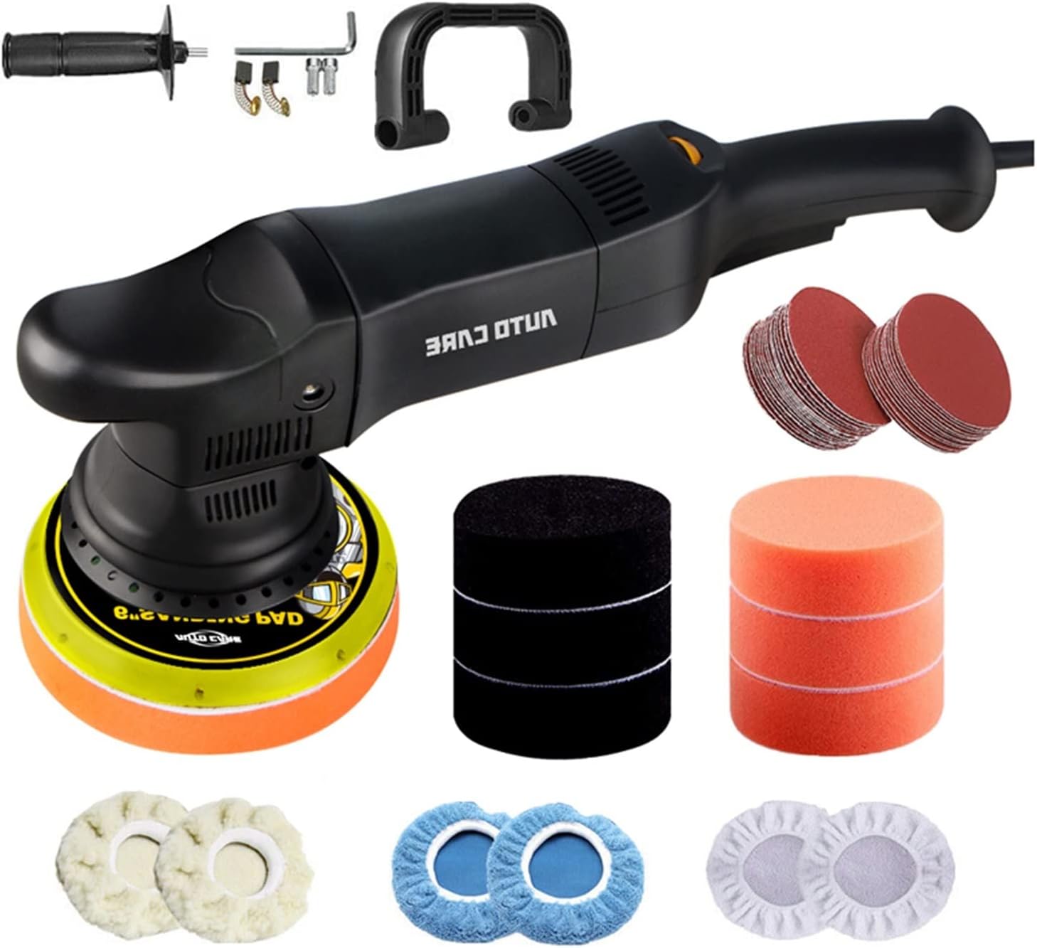 Amazon.co.jp バッファーポリッシャー車の詳細 70.0w da.車の研磨機21mmのランダムな軌道二重アクションポリッシャ 車の