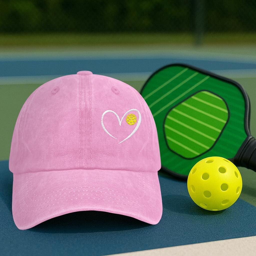 Pickleball Hat for Women, Unisex Adjustable Embroidered Baseball Cap, Pickleball Trucker Hat for Men - Image 7