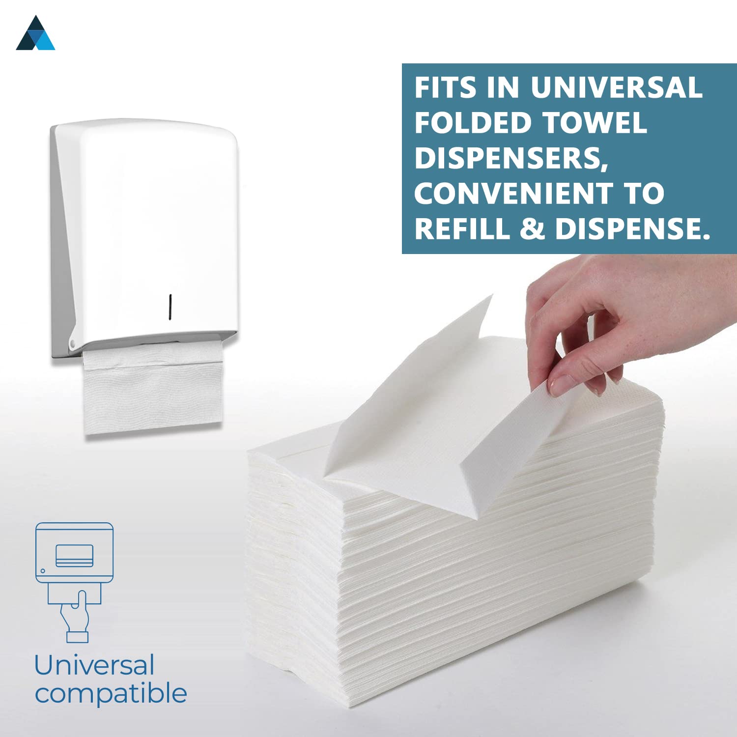 TOVAGLIOLI CARTA CM. 40X40 INFIBRA – PURA CELLULOSA 2 VELI CONFEZIONE 50 PEZZI - Foto 8