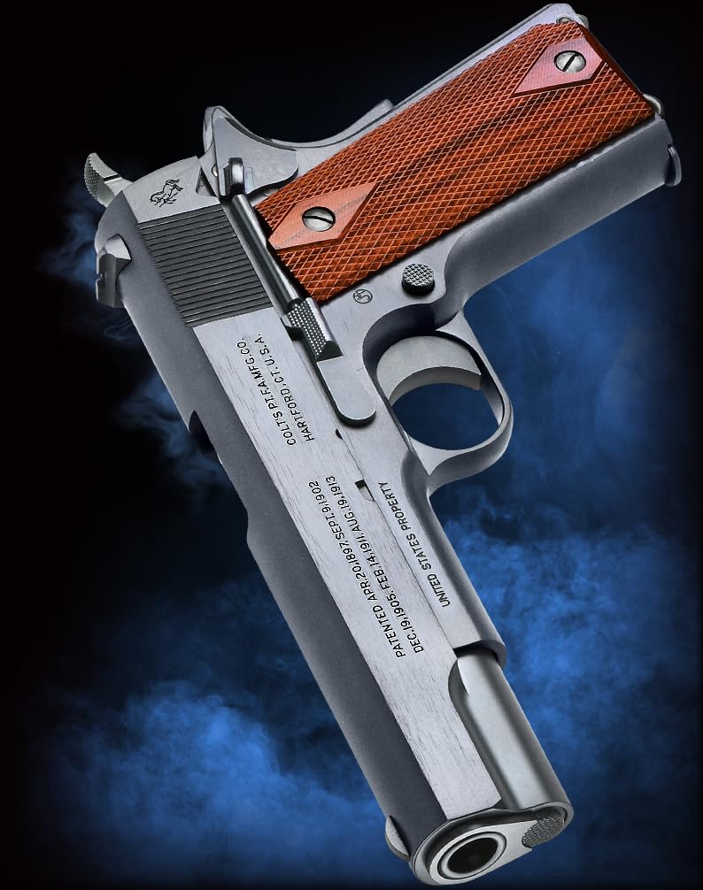 Amazon.co.jp: WA コルト M1911 U.S.ARMY 木製グリップ付 : ホビー