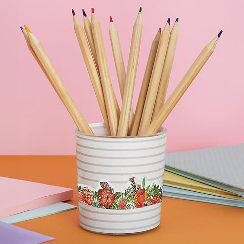 Miniatura 8 de allydrew Cinta washi de lámina dorada metálica floral paisaje, 1.181 in x 9.8 ft, violetas dulces