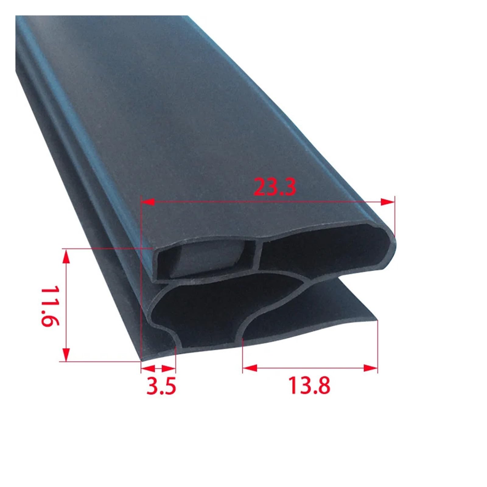 Guarnizione porta frigorifero/congelatore in gomma magnetica
