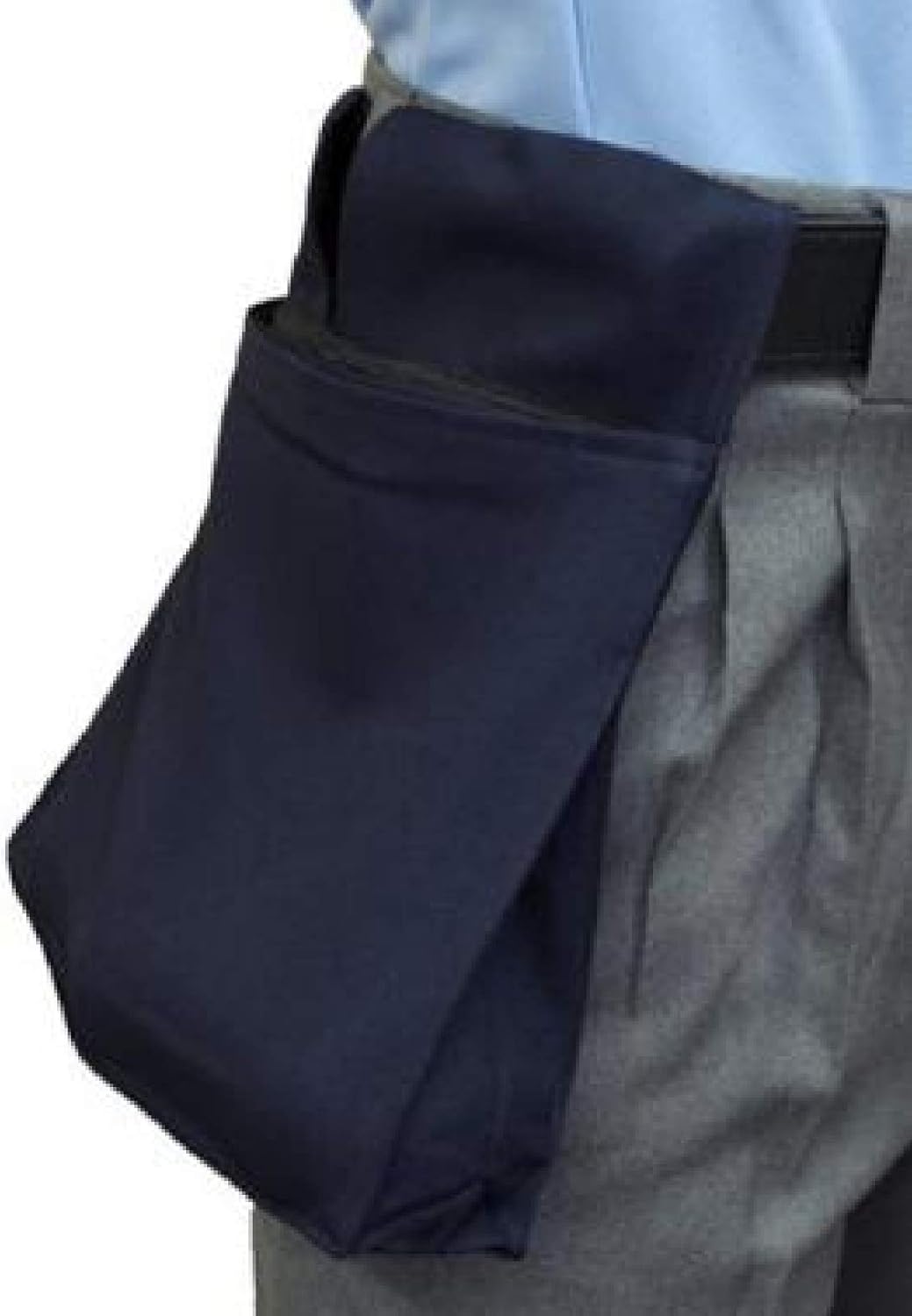 Smitty | All NEW BBS-383 | Deluxe Ball Bag w/Expandable Insert and Water Resistant Backing | Baseball Softball | Elite Umpire's Choice1 (Navy)