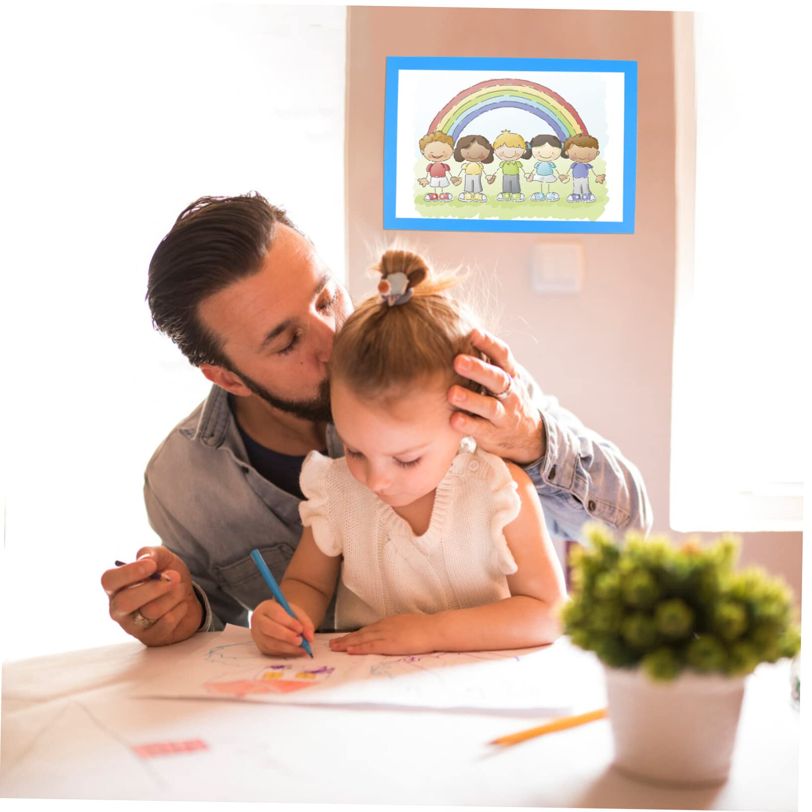 Carta da Disegno Blu per Ragazzo Ragazza 20 Fogli per Scuola e Hobby
