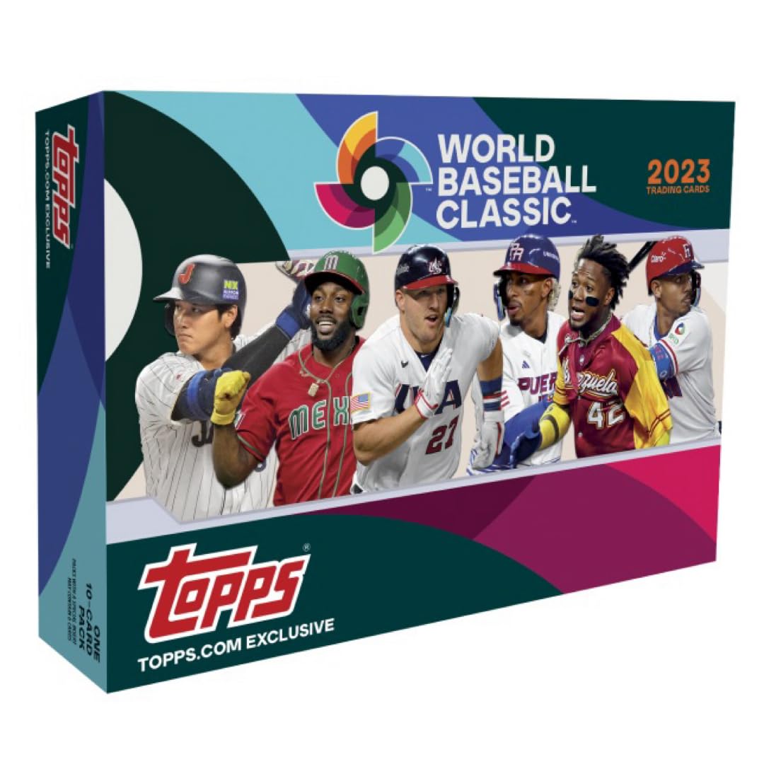 Amazon.co.jp: 2023 Topps World Baseball Classic BOX : おもちゃ